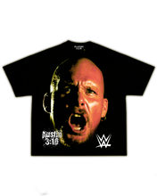 Load image into Gallery viewer, STONE COLD STEVE AUSTIN BIG HEAD TEE
